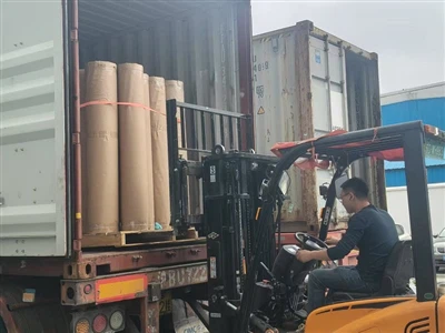 Jigu Digital Successfully Ships 29gsm Recycled Pulp Sublimation Paper To Bangladesh in Bulk Order